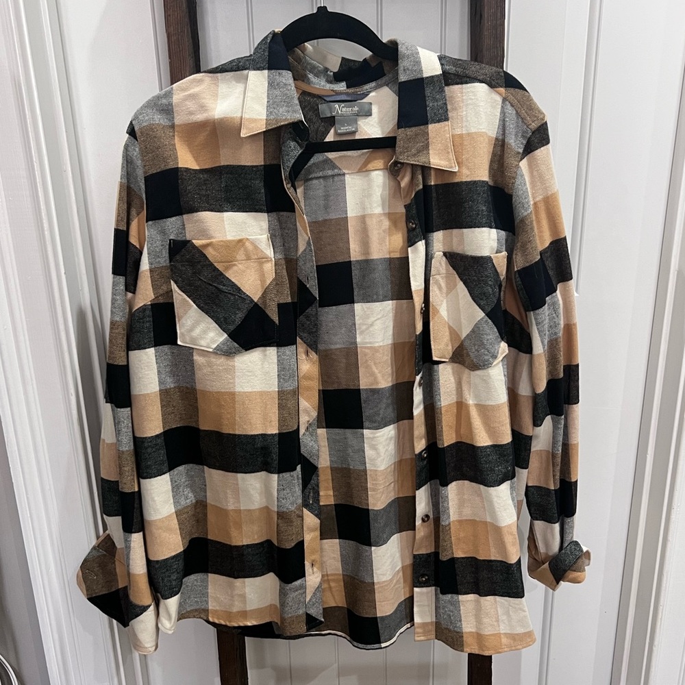 Plaid Button Down